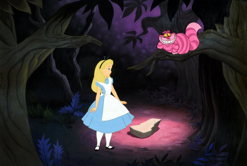 Alice and the Cheshire Cat
