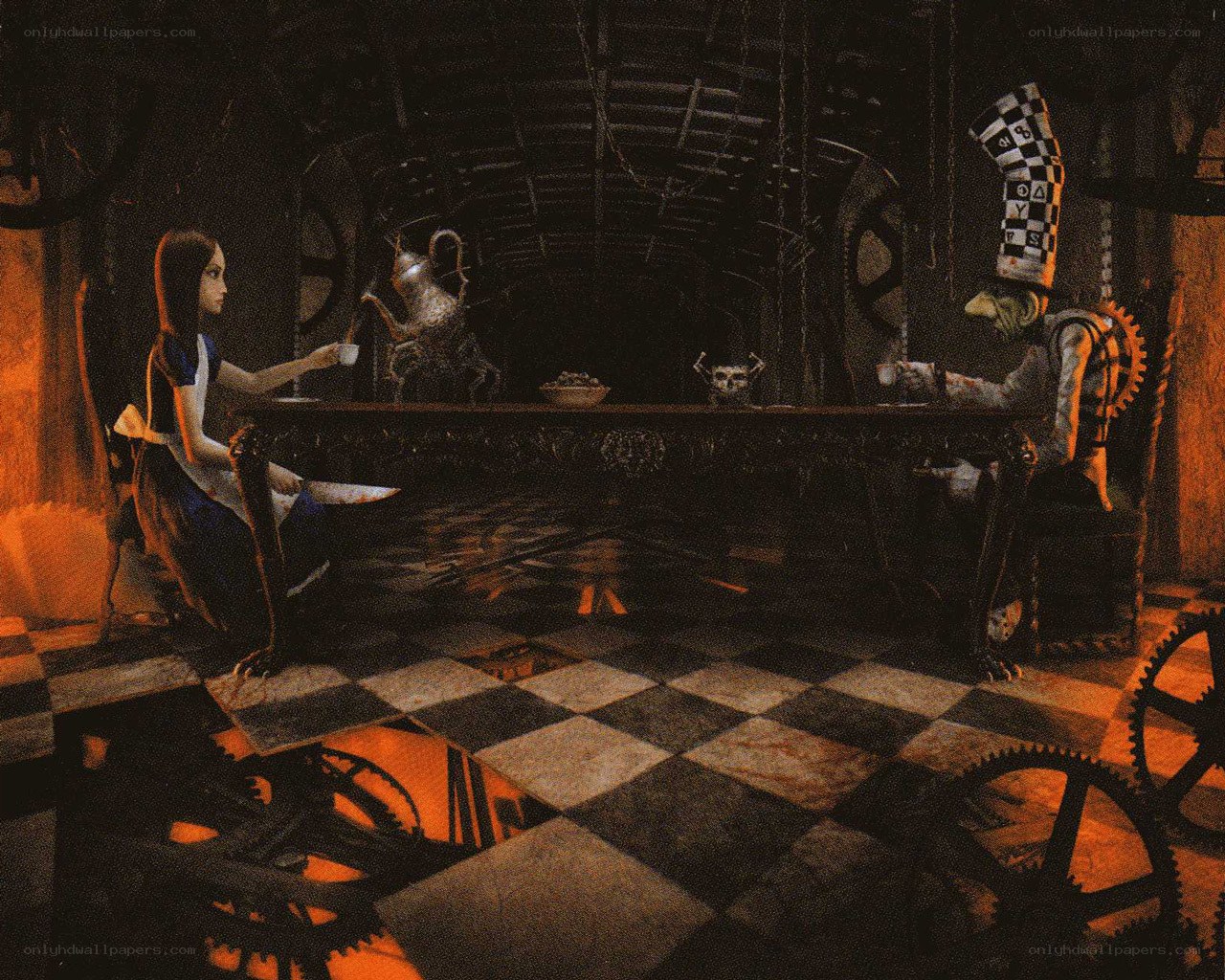 Alice and the Mad Hatter