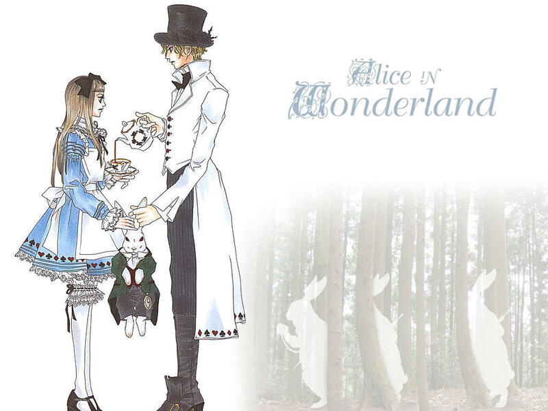 Alice and White Rabbit — Whimsical
