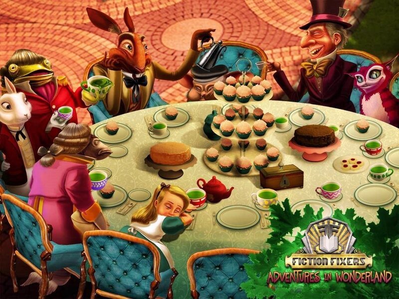 Alice at a Tea Party