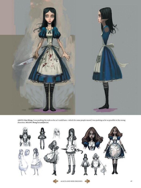 Alice character designs