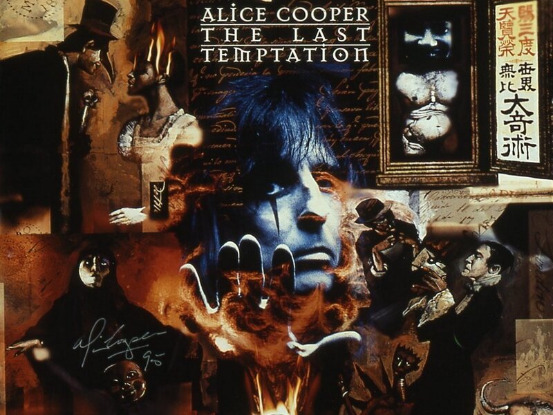 Alice Cooper Album Cover — Blue