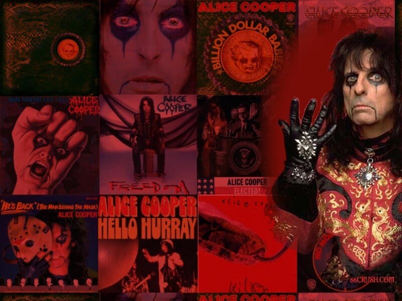 Alice Cooper Collage