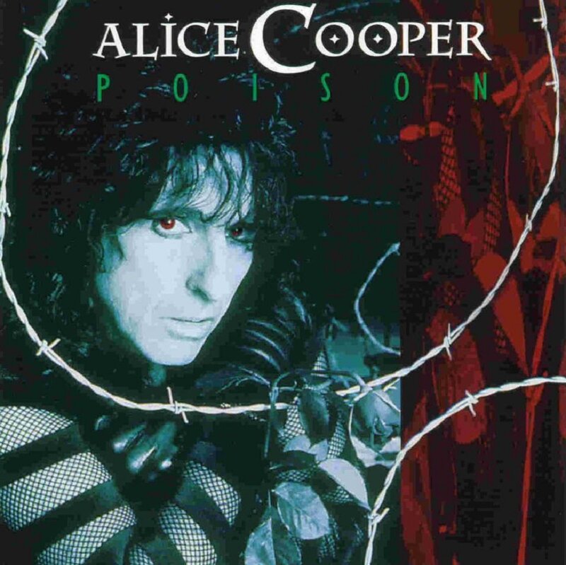 Alice Cooper on Album Cover