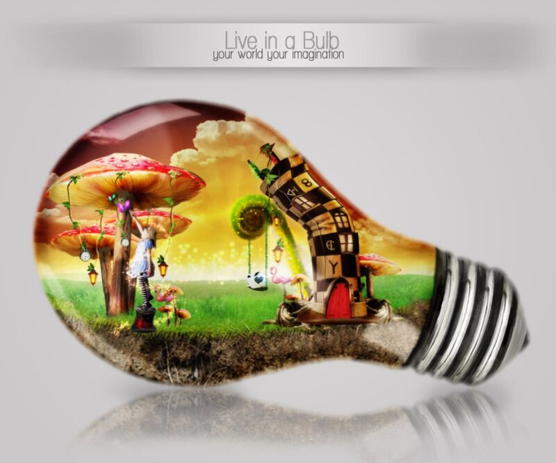 Alice in a Bulb World