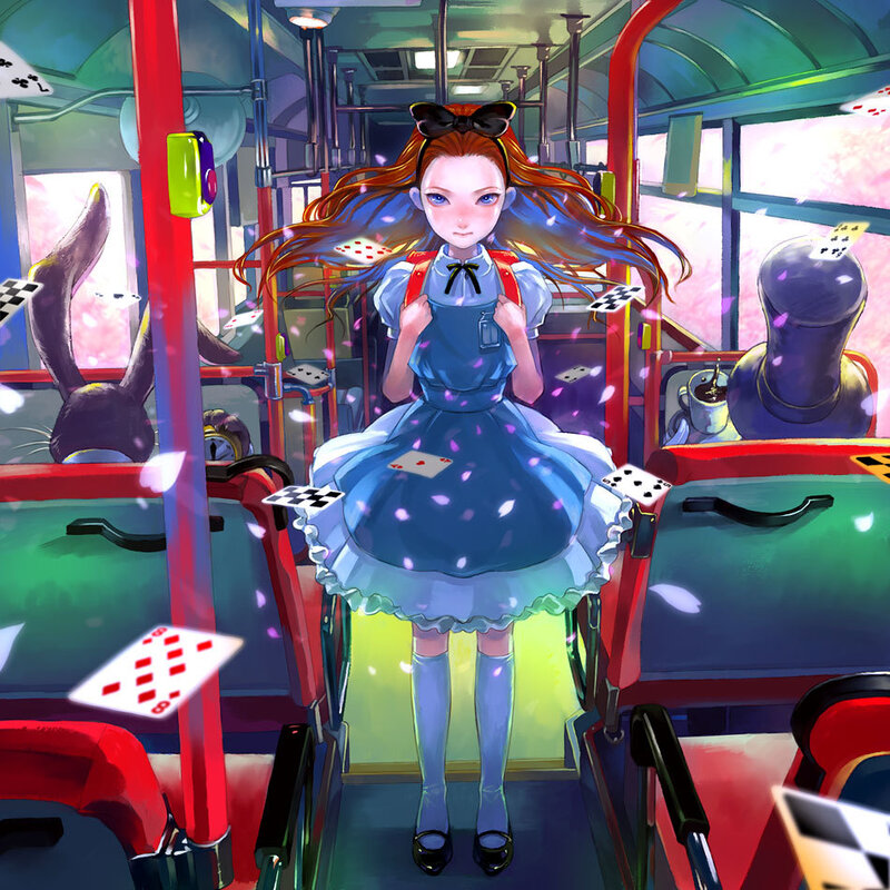 Alice in a bus