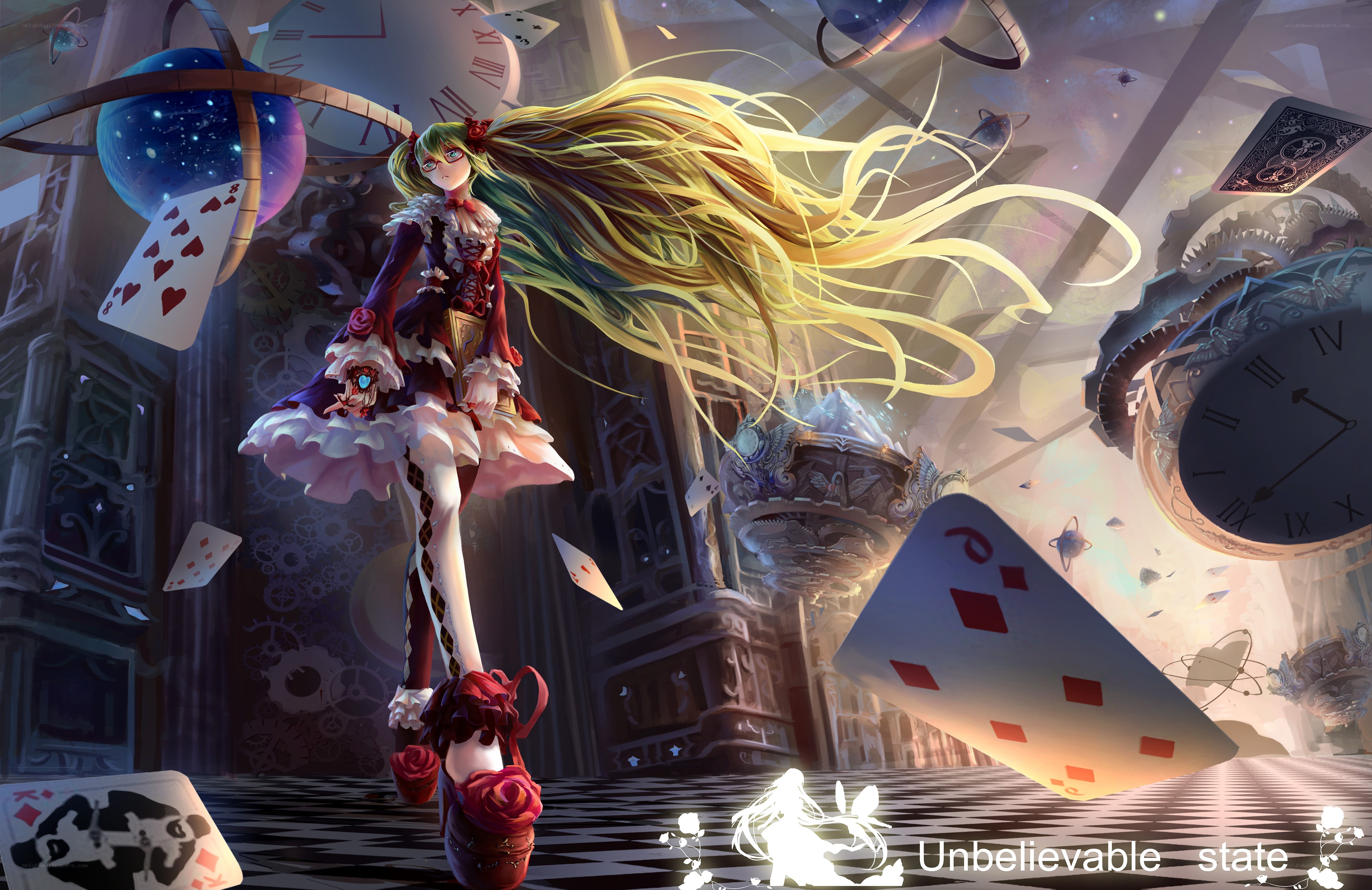 Alice in a clockwork world