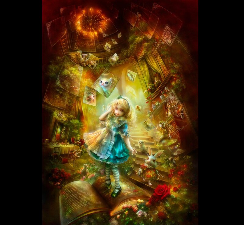 Alice in a Dreamlike Room