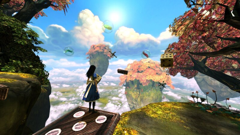 Alice in a floating world