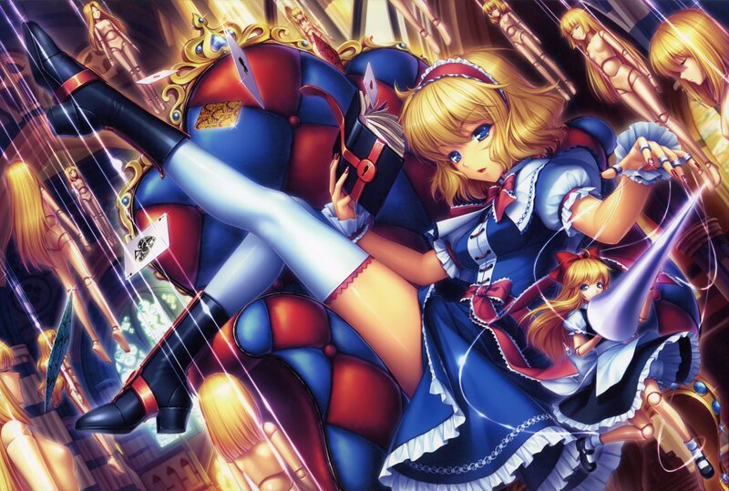 Alice in a magical card world