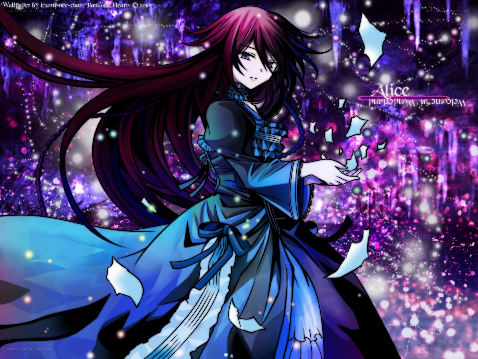 Alice in a magical forest