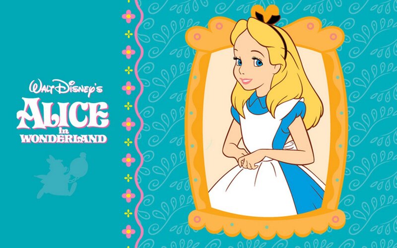 Alice in a Mirror — Blue