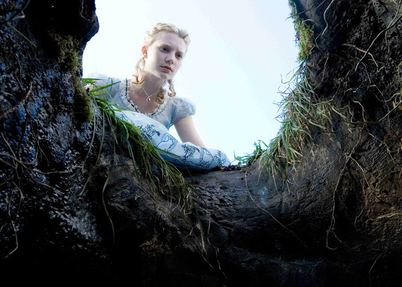 Alice in a rabbit hole
