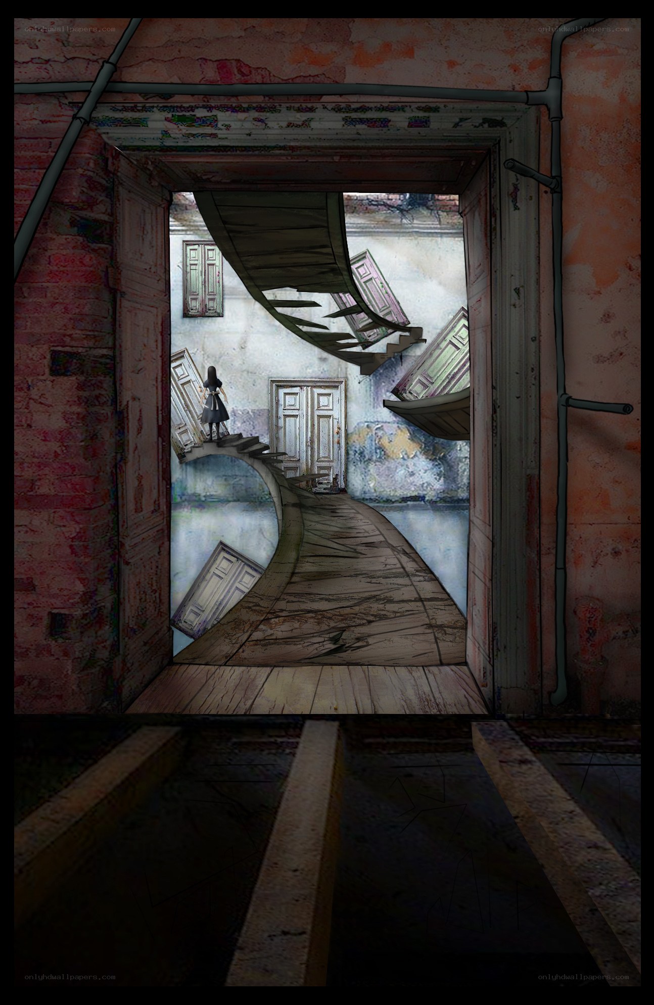 Alice in a surreal world