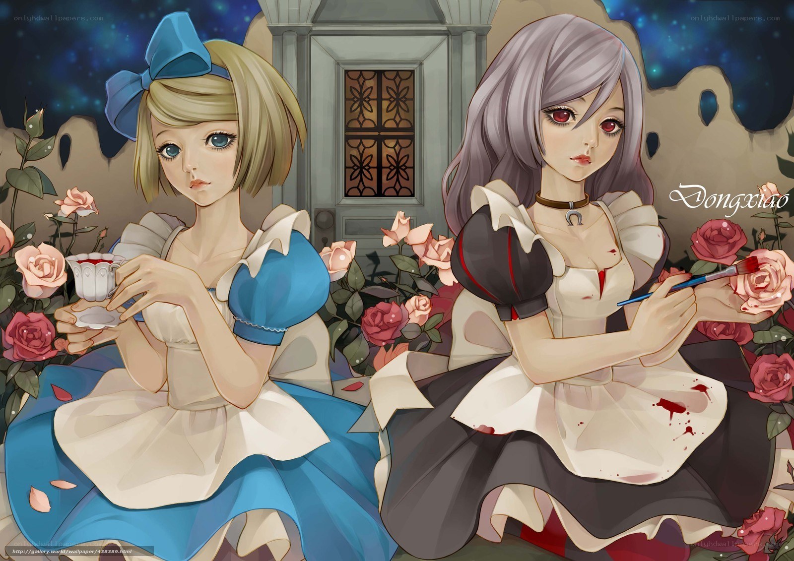 Alice in a twisted garden