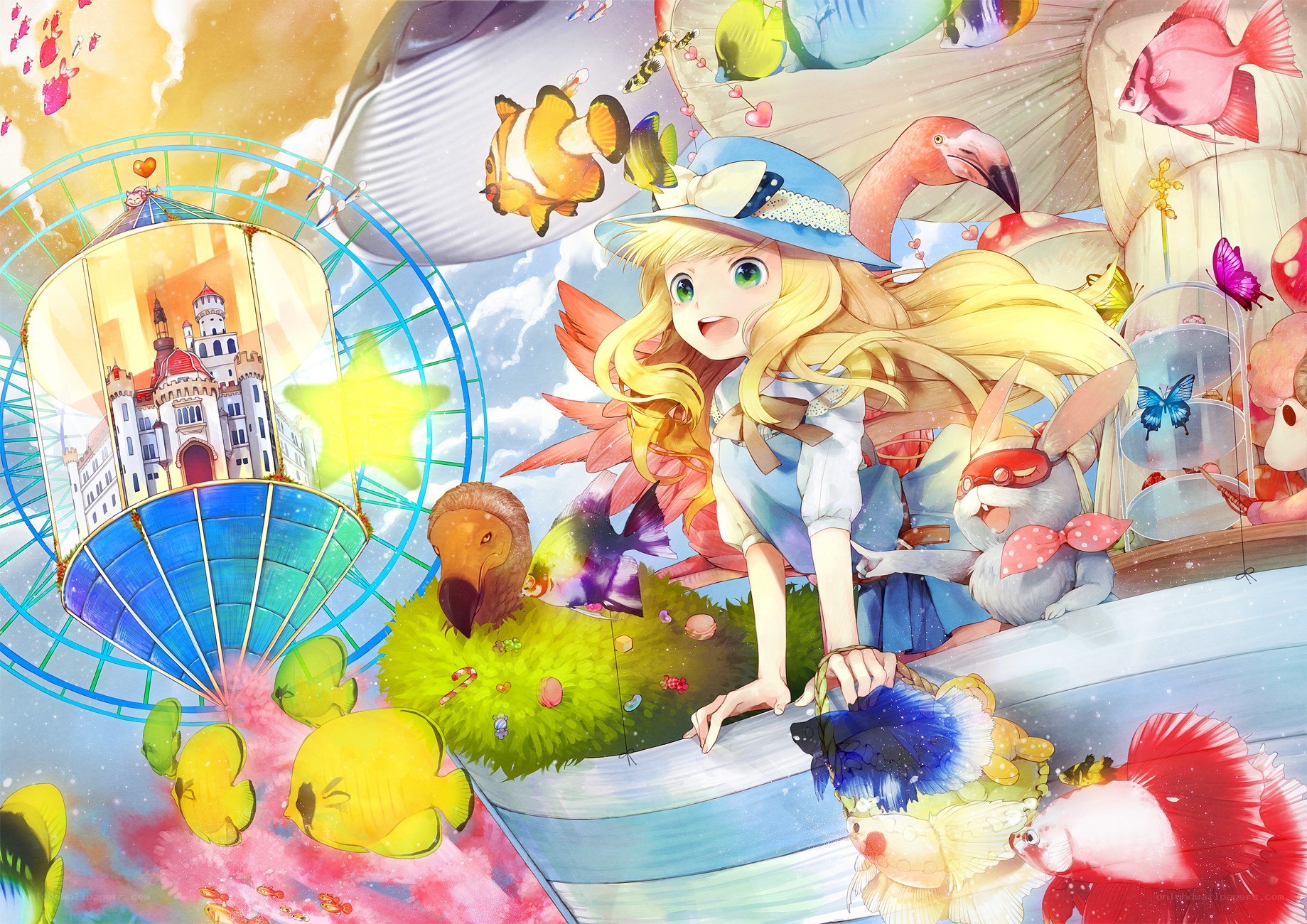 Alice in a whimsical world