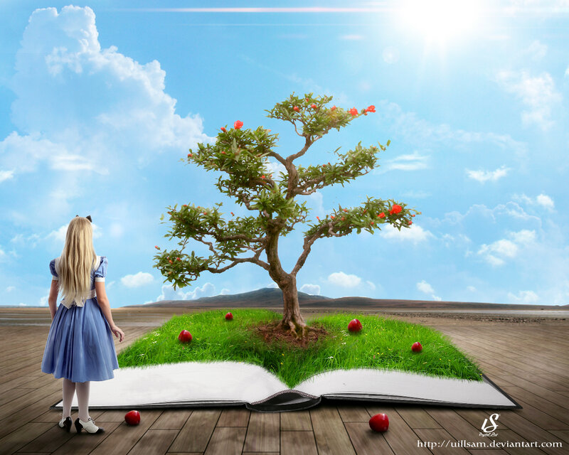 Alice in Blue Dress — Serene