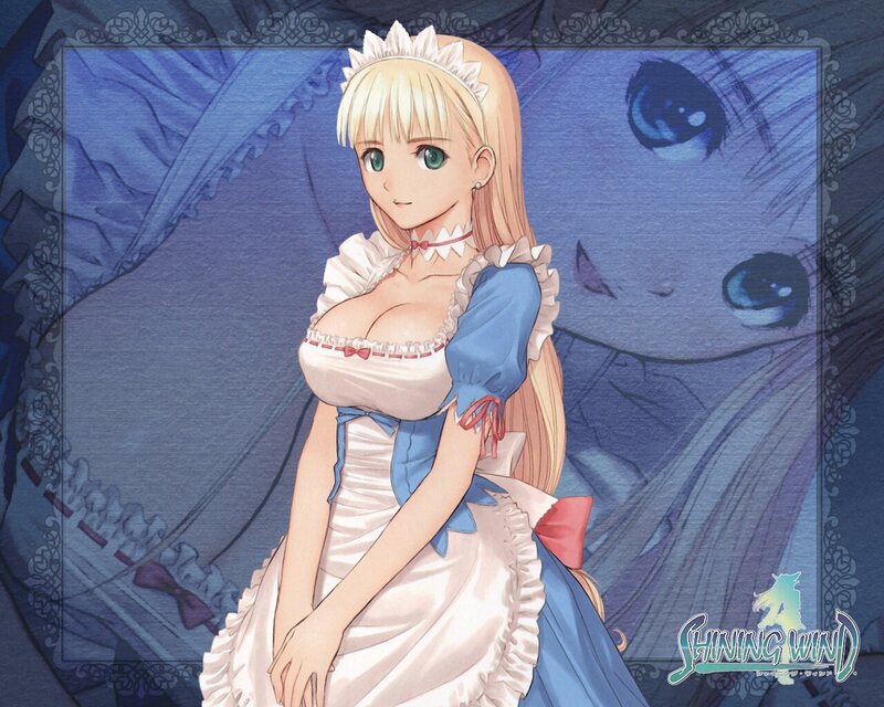 Alice in blue dress