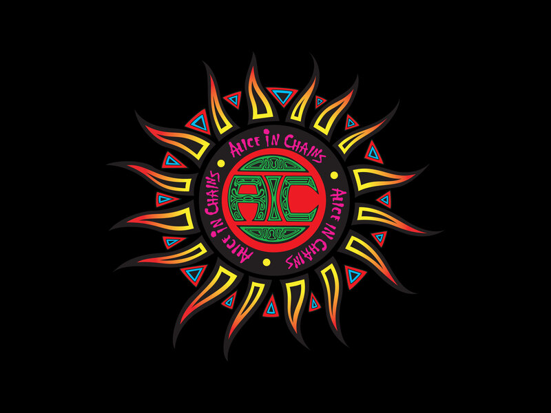 Alice in Chains Logo — Black