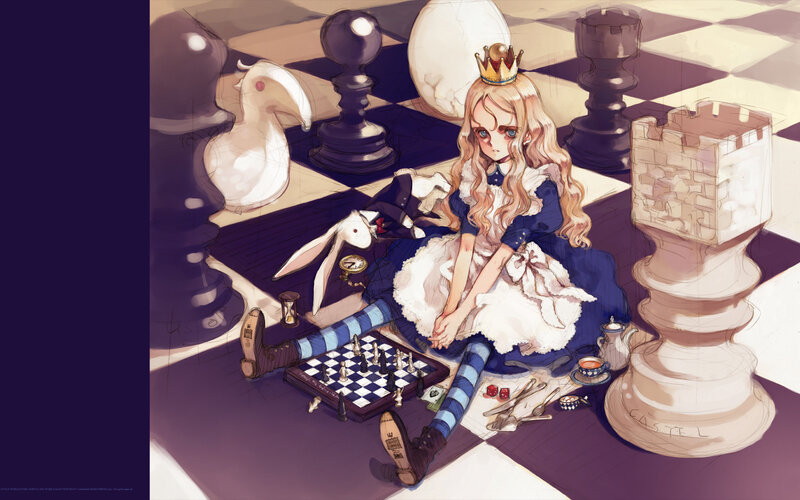 Alice in chess world