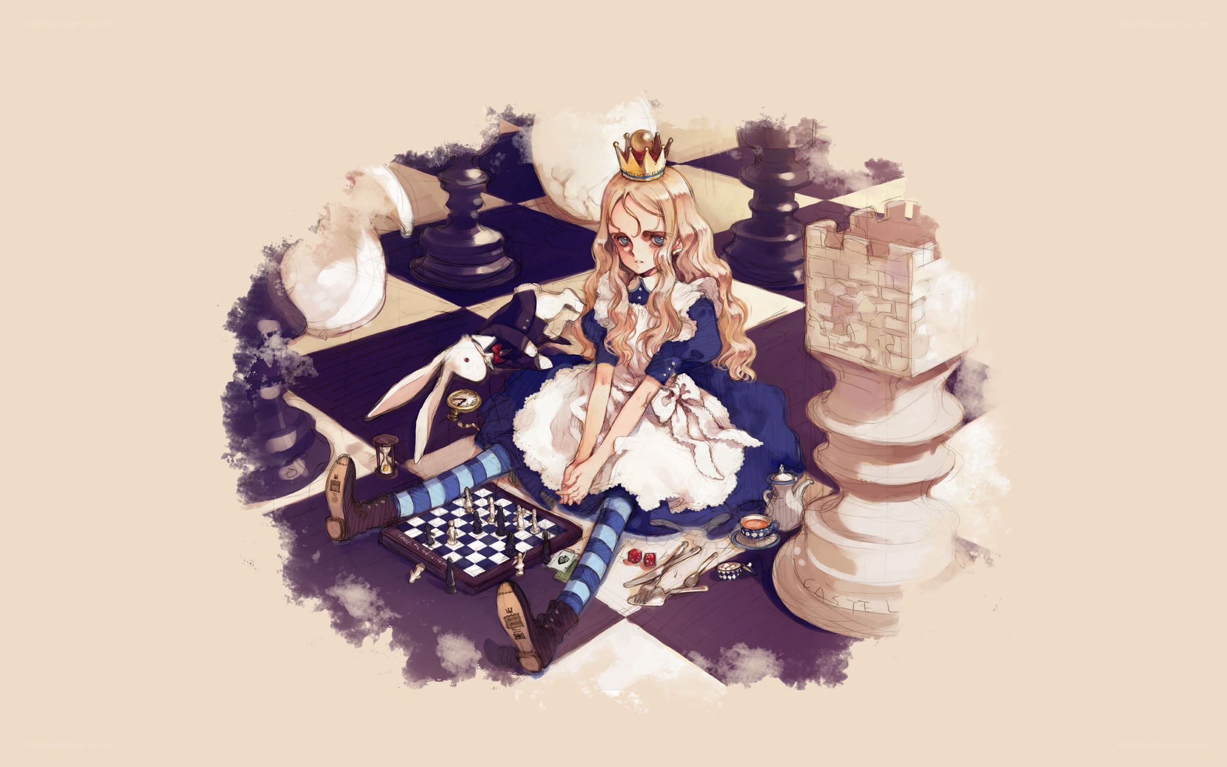Alice in chess world