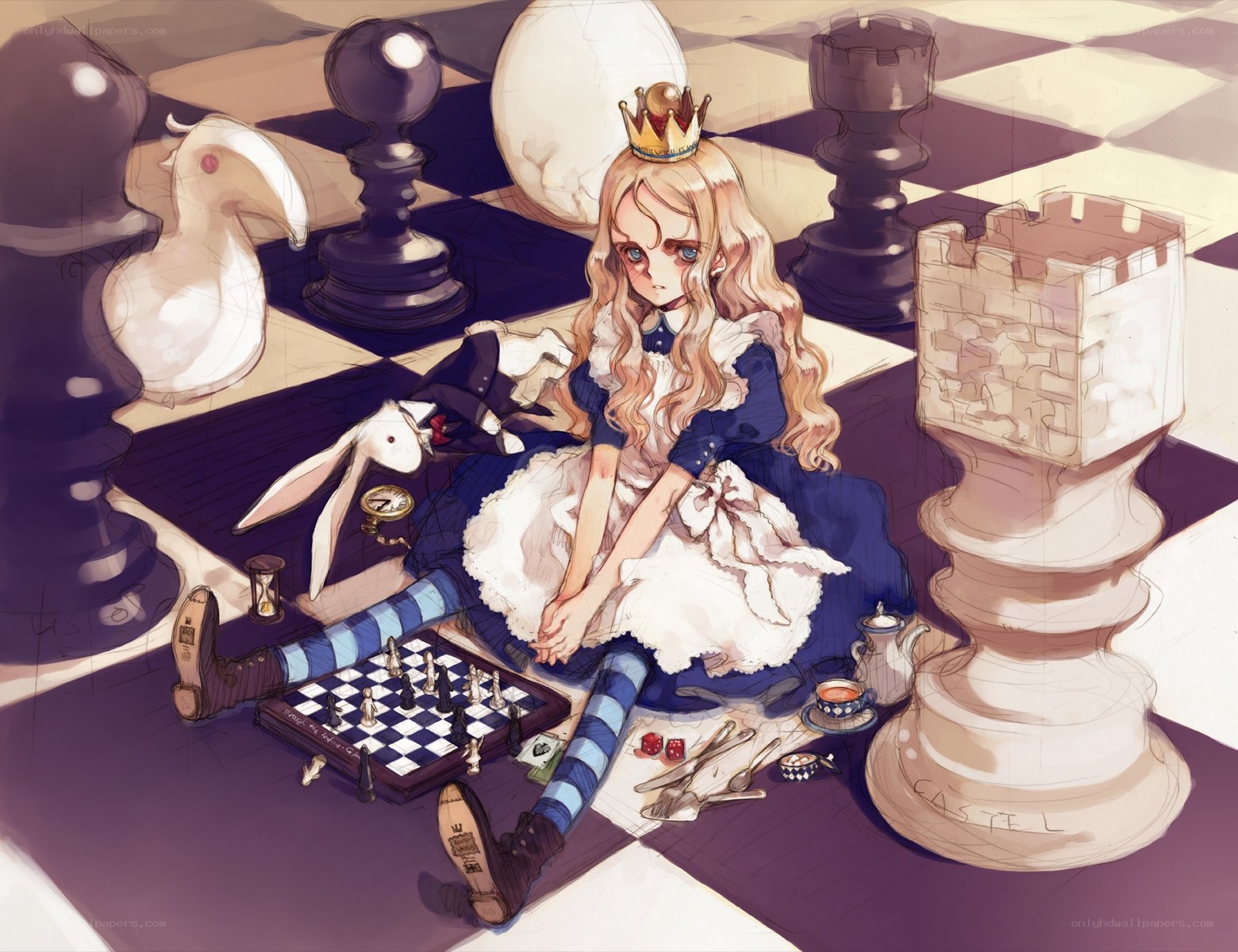 Alice in chess world