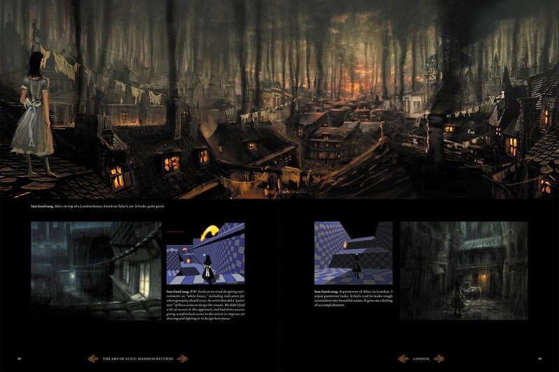 Alice in London concept art