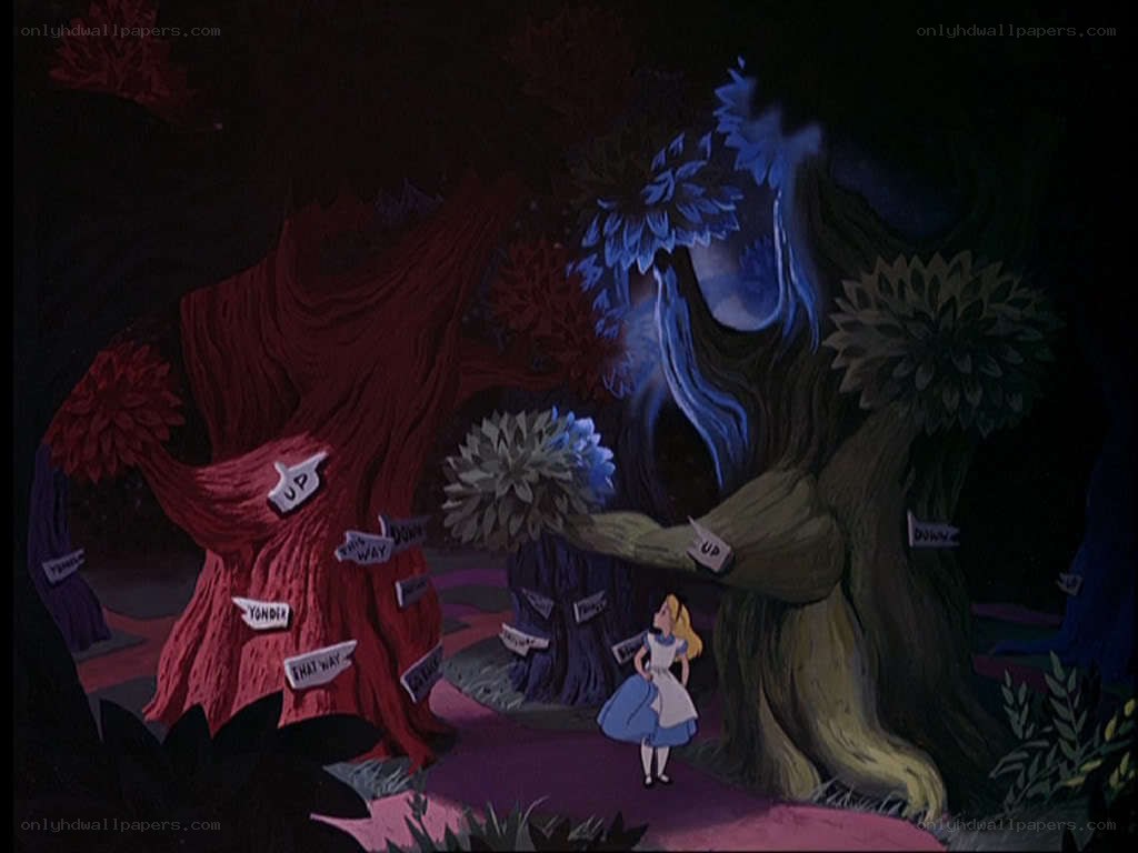 Alice in the talking forest
