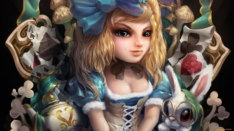 Alice in Wonderland art
