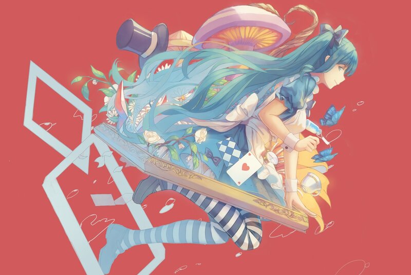 Alice in Wonderland art