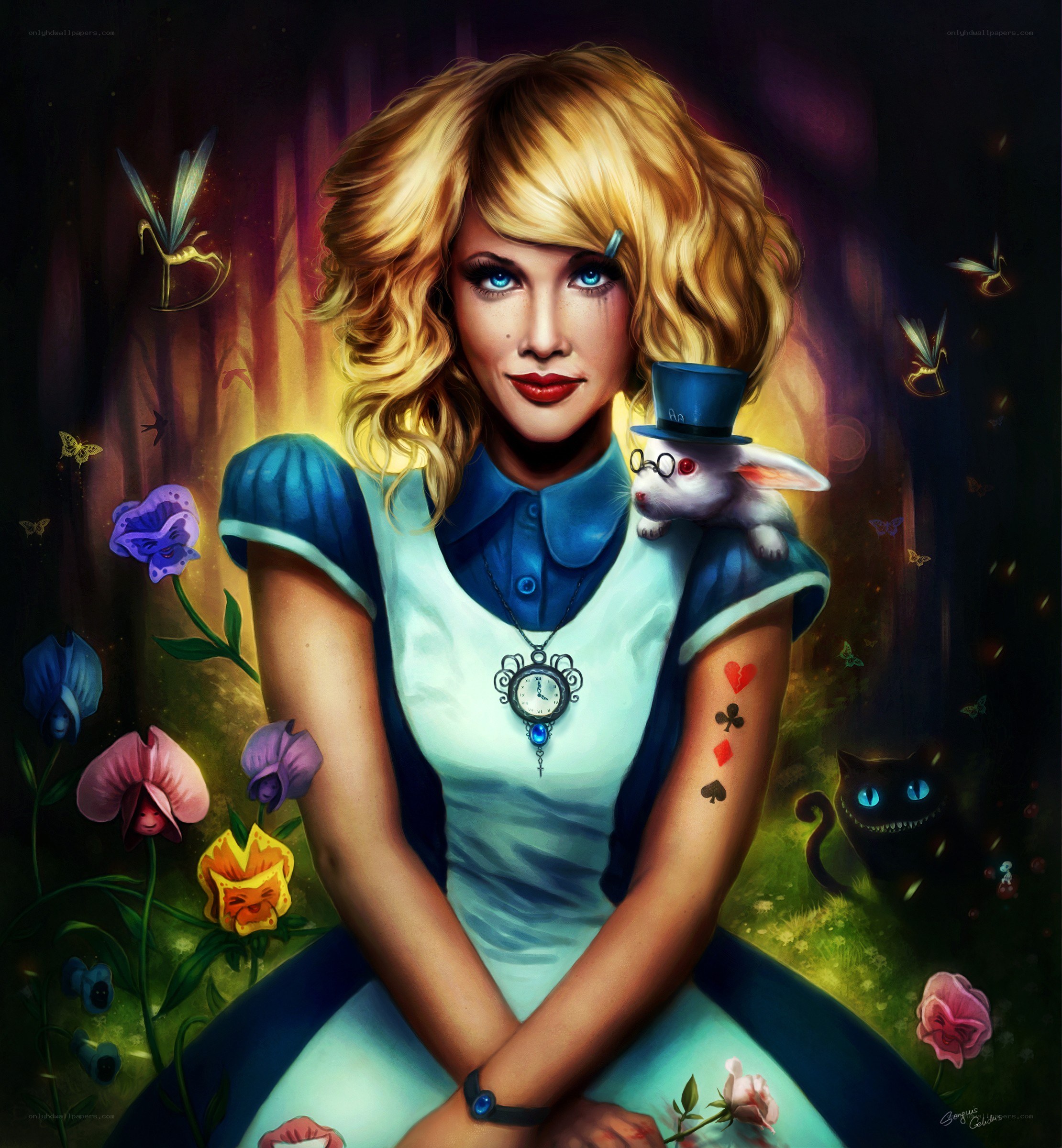 Alice in Wonderland artwork
