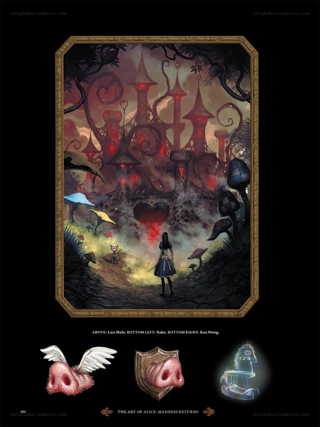 Alice in Wonderland artwork