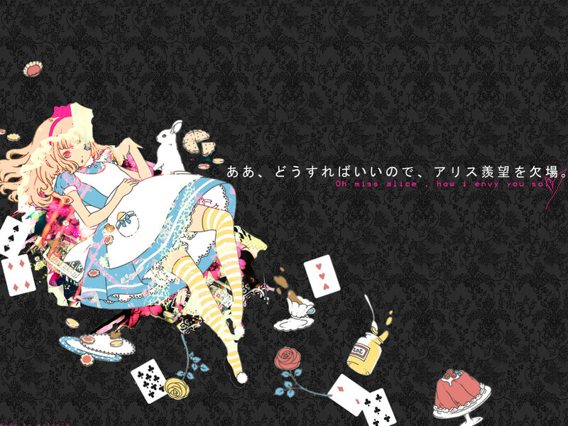 Alice in Wonderland — Black