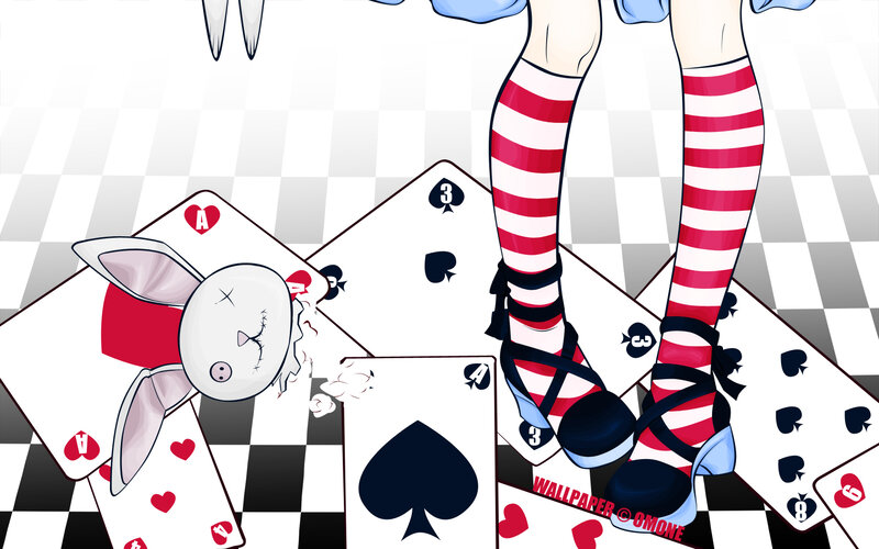 Alice in Wonderland Character — Red