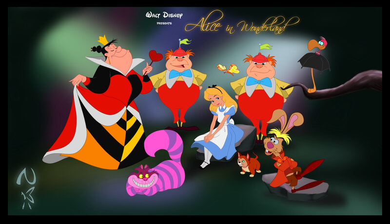 Alice in Wonderland characters