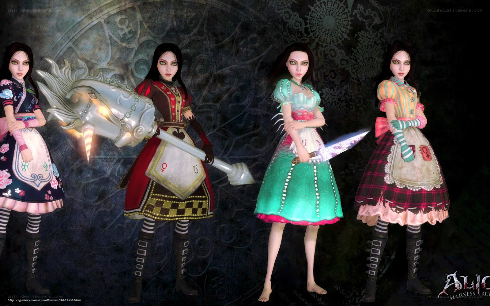 Alice in Wonderland characters