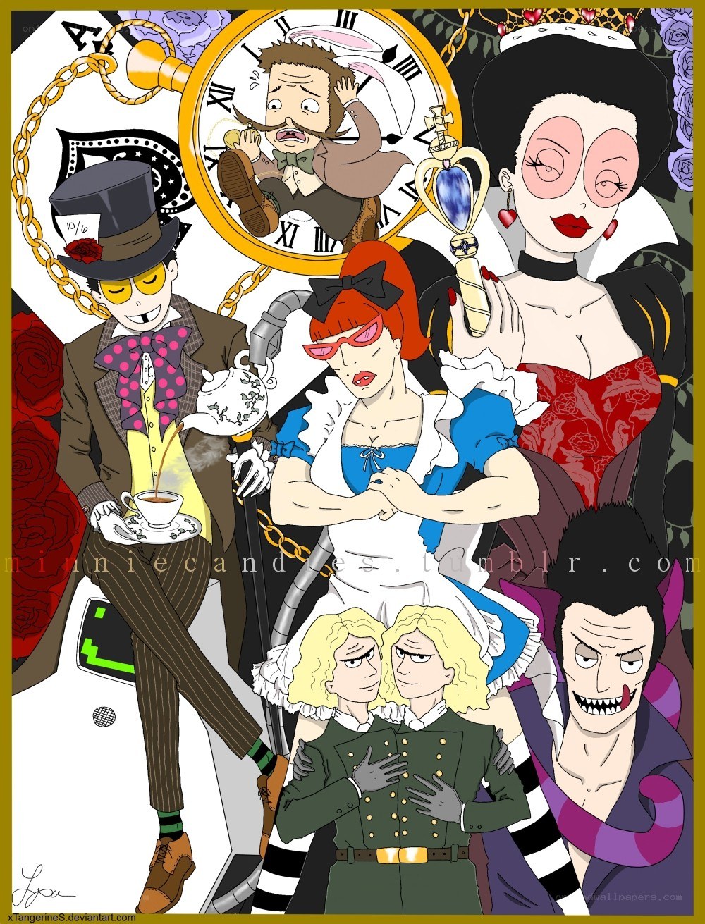 Alice in Wonderland characters