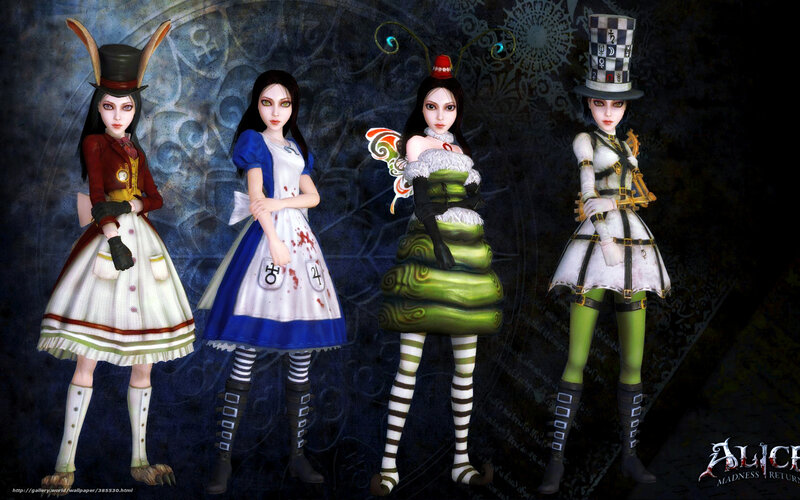 Alice in Wonderland characters