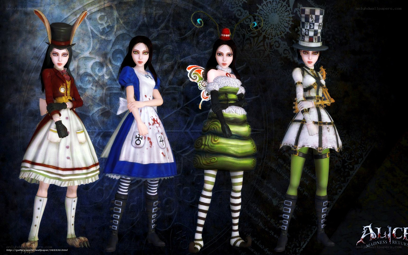 Alice in Wonderland characters