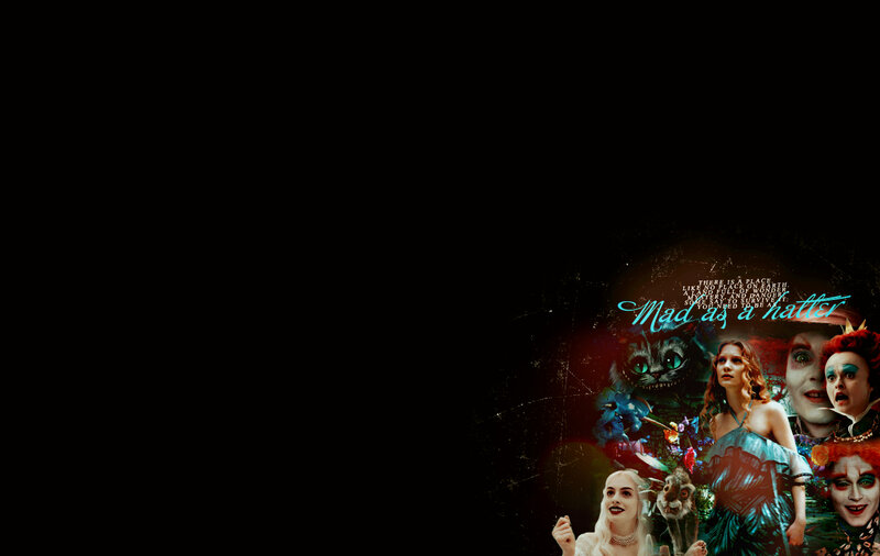 Alice in Wonderland collage