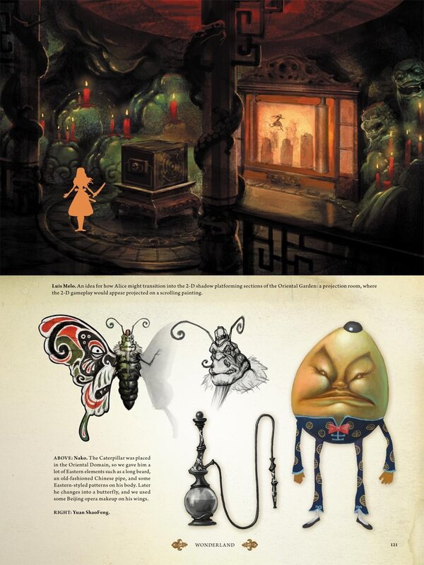 Alice in Wonderland concept art