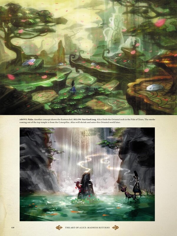 Alice in Wonderland concept art