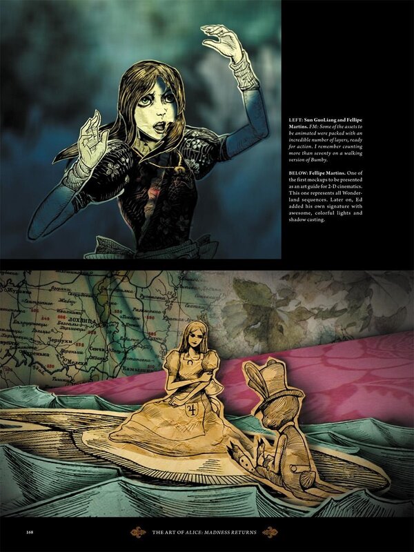 Alice in Wonderland concept art