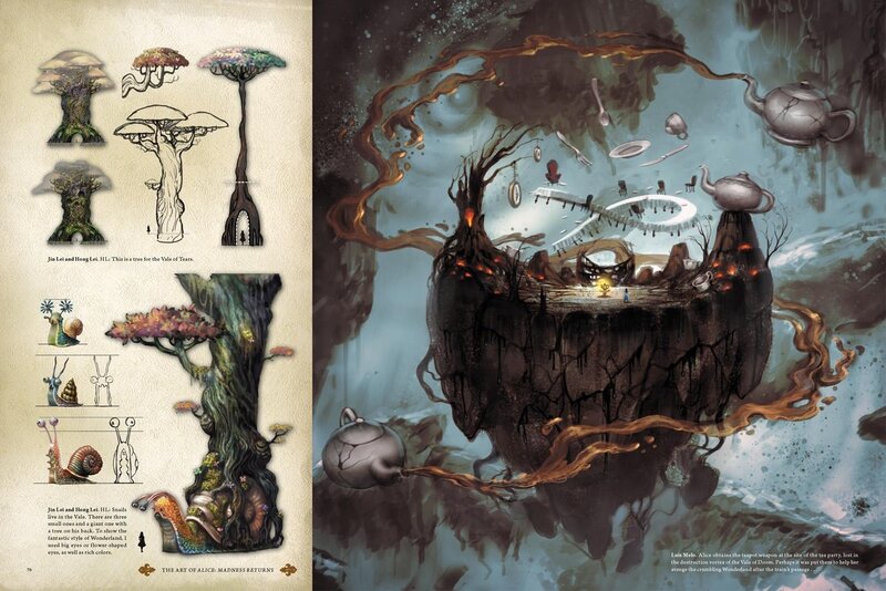 Alice in Wonderland concept art