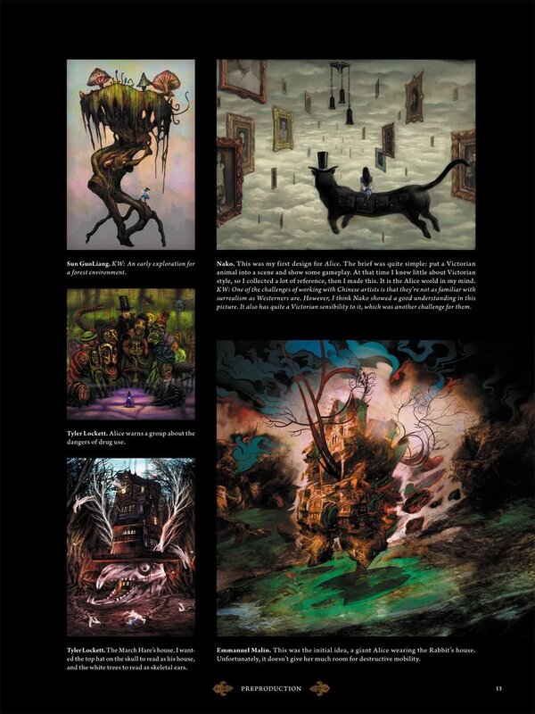 Alice in Wonderland concept art