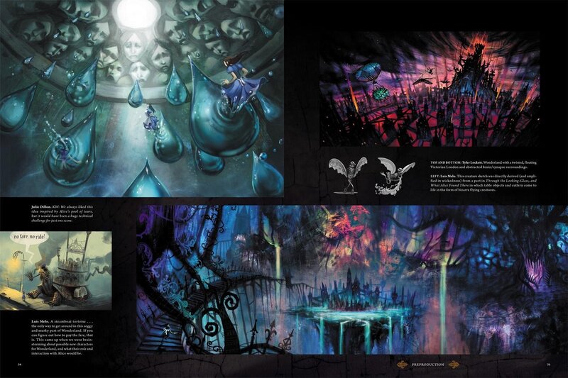 Alice in Wonderland concept art