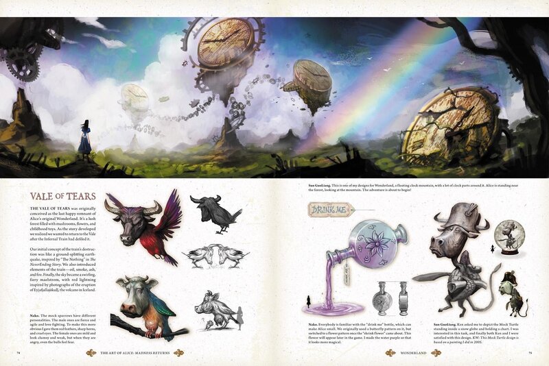 Alice in Wonderland concept art