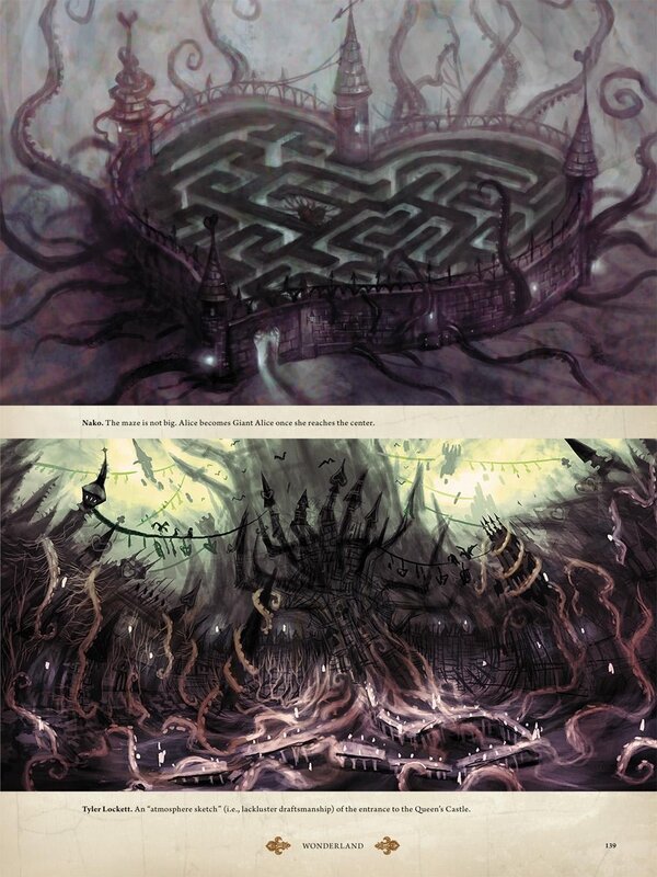 Alice in Wonderland concept art