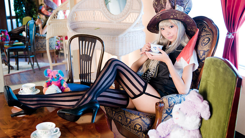 Alice in Wonderland cosplay