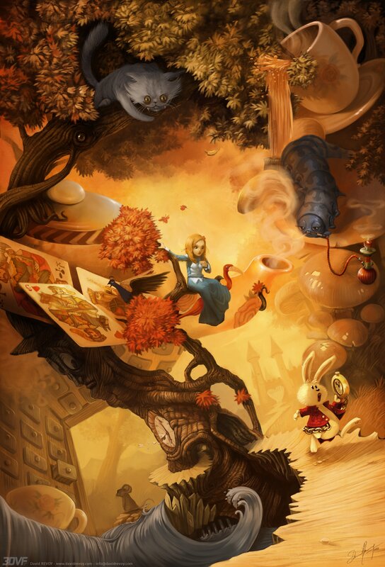 Alice in Wonderland fantasy